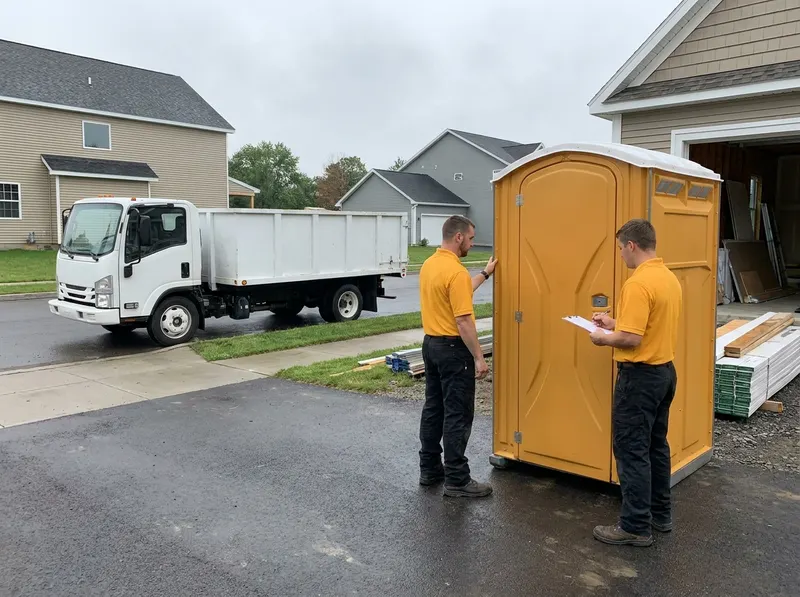 Deluxe Flush Porta Potty Rental in Syracuse, NY